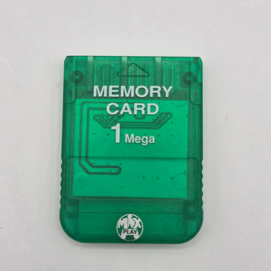 PlayStation 1 Memory Card – 1 MB – Blandede Farver