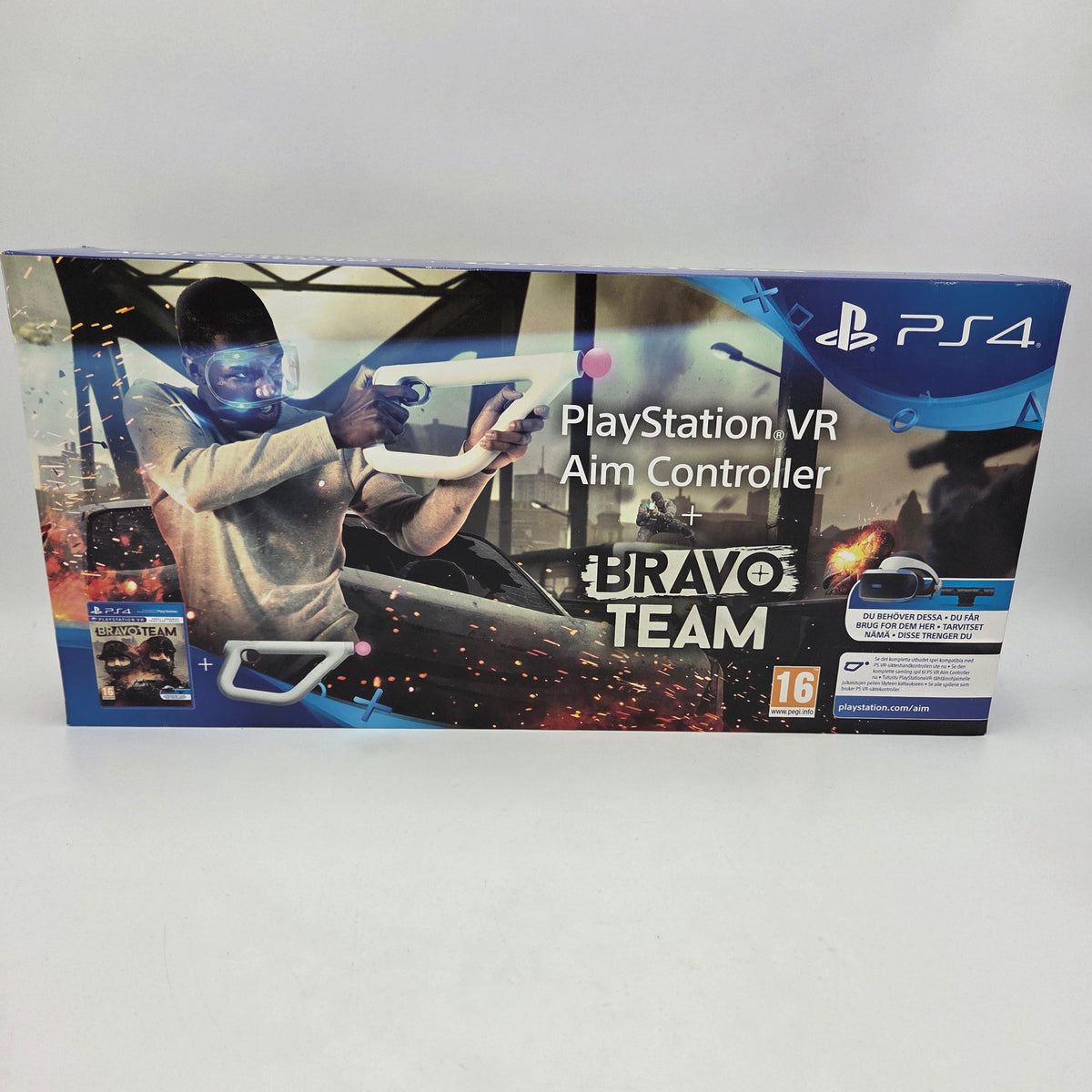 PlayStation VR Aim Controller + Bravo Team – PS4