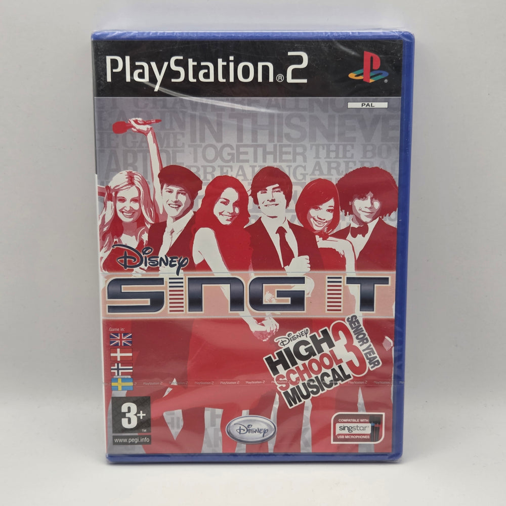 Disney Sing It: High School Musical 3 – Senior Year PS2 (SEALED)