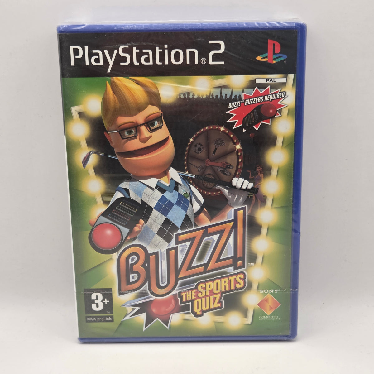 Buzz! The Sports Quiz PS2 (SEALED)