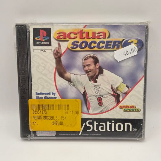 Actua Soccer 3 PS1 (SEALED)