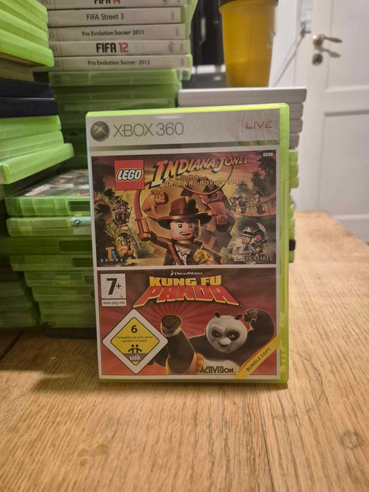 LEGO Indiana Jones The Original adventures Kung Fu Panda bundle copy xbox 360