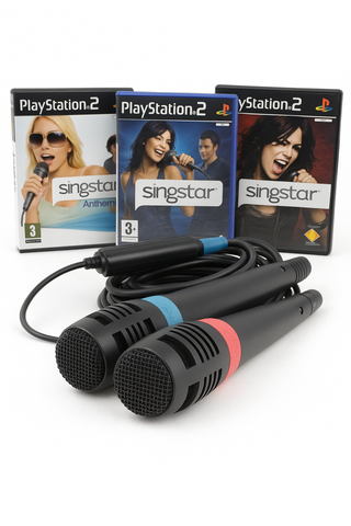 SingStar! Bundle PS2 (inkl. 2 spil)