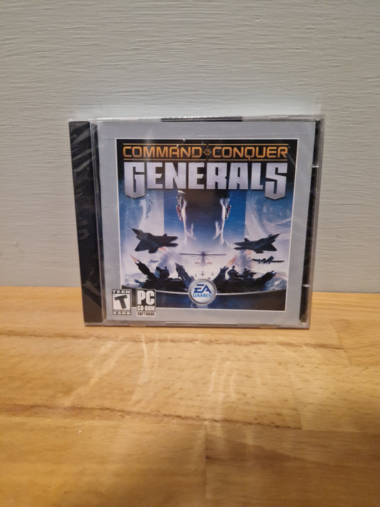 Sjælden* Command & Conquer Generals PC (SEALED)
