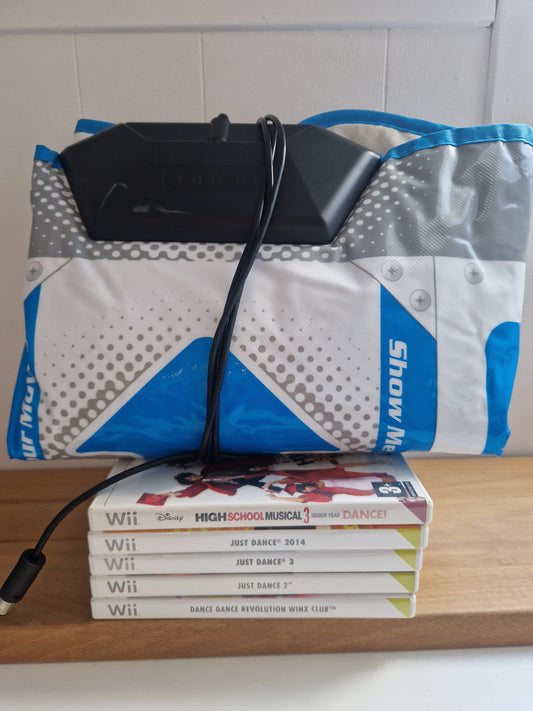 Nintendo Wii Dance Pad (inkl. 5 spil)