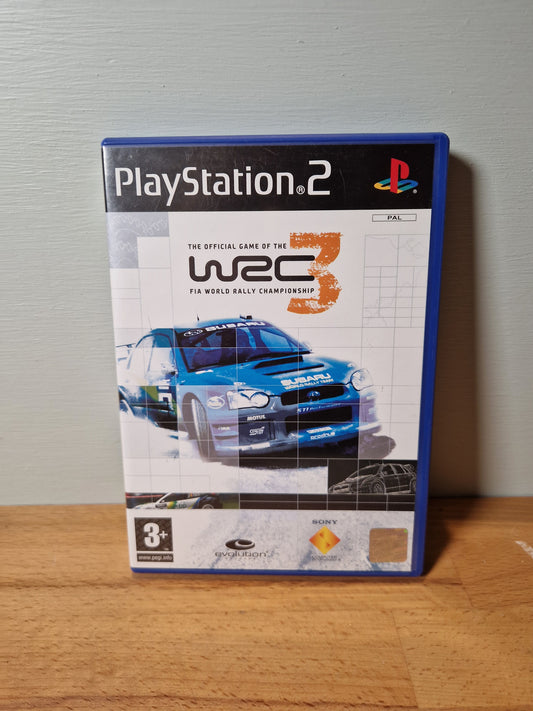 WRC 3 The Official Game of the FIA World Rally Championship PS2