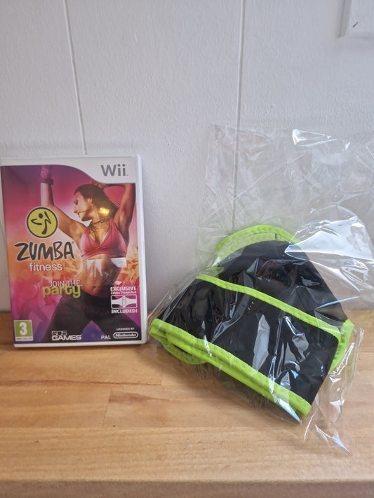 Nintendo Wii Zumba Fitness - Join The Party - Bundle