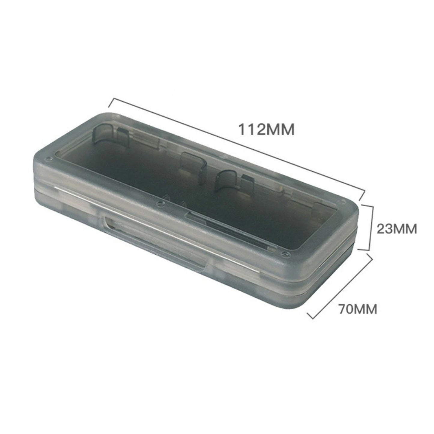 4-i-1 Spilholder til Nintendo Switch – Sort (Uoriginal)