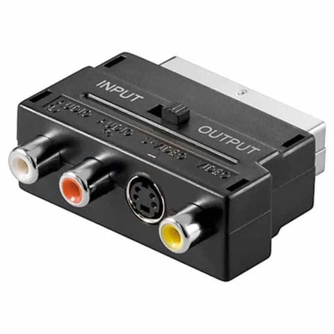 Scart adapter m. S-Video
